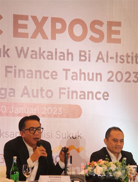 foto cimb niaga auto finance  terbitkan sukuk rp  triliun