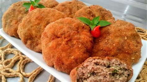 Pequena Bola De Carne Moida - Bolinho De Carne Moída Com Creme De Cebola - RETOEDU