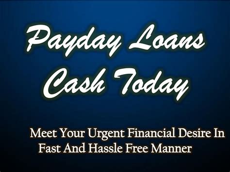 PPT - Fast Cash Today: Simple Method To Resolve All Your Pending