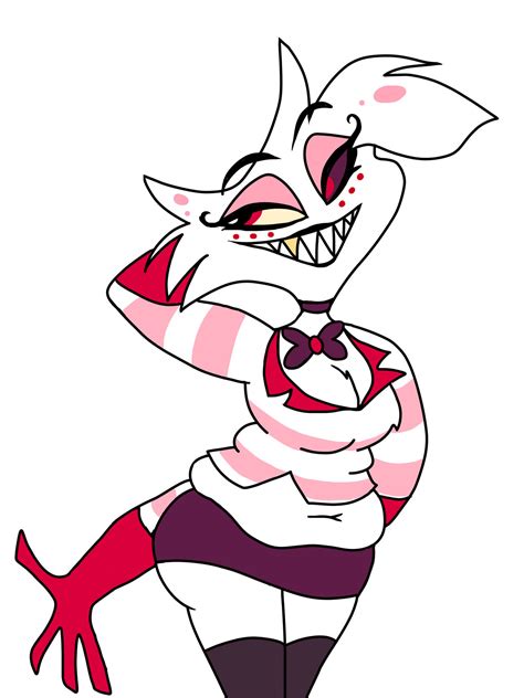 Chubby Angel Dust by nathanbb123 on DeviantArt