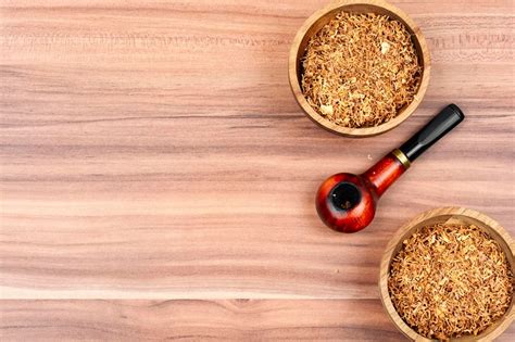 premium photo smoking pipe  tobacco