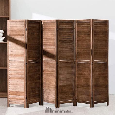 sekat ruangan minimalis peningkat fungsi  kecantikan ruangan