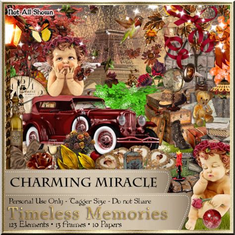 dizzyzdezignz timeless memories timeline set cluster frames