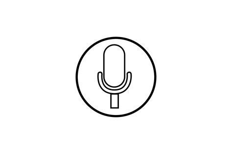 Outline-Microphone Graphic by abimanyustudio · Creative Fabrica