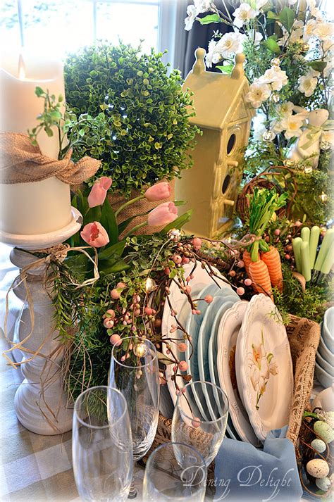 Dining Delight: Easter Buffet Decor