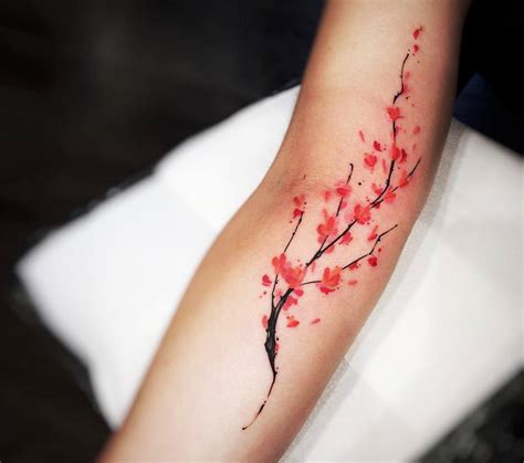 Cherry Blossom tattoo by Felipe Rodrigues | Photo 15488