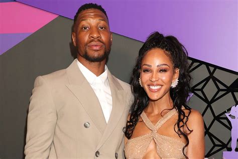 jonathan majors praises girlfriend meagan good  awards speech