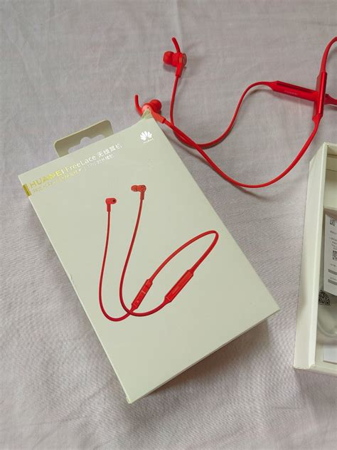 huawei  lace bluetooth earphones audio earphones  carousell