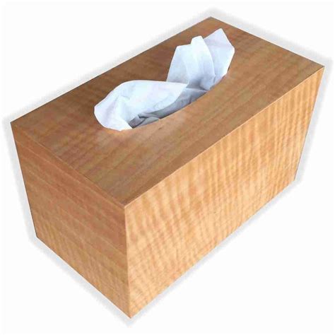 Tissue Box Cover Tiger Striped Anigre – Rectangular Large Family Size - The Tissue Box Cover Store