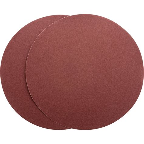 7" A/O Sanding Discs, 220 Grit H&L, 5 Pk. - Grizzly Industrial