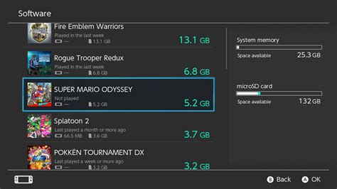 how to add storage to nintendo switch