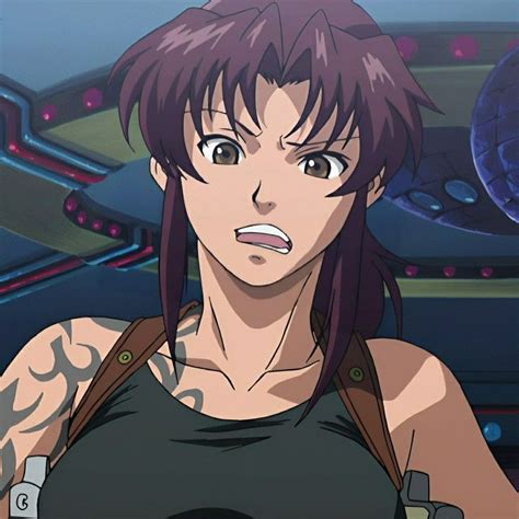 pinterest black lagoon anime black lagoon revy icon black lagoon