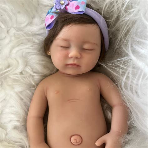 Bebê Reborn De Olho Fechado