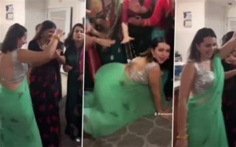 VIRAL! Desi Women, Clad In Saree, Twerking And Dancing To 'Kala Chashma ...
