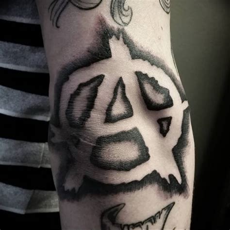 Significance of tattoo “anarchy”: meaning, photo drawings, sketches