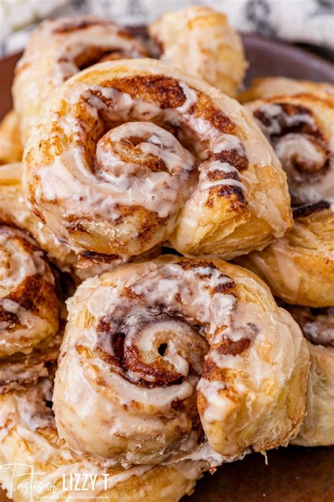 Puff Pastry Cinnamon Rolls Delicious Breakfast Recipes, Yummy Breakfast ...