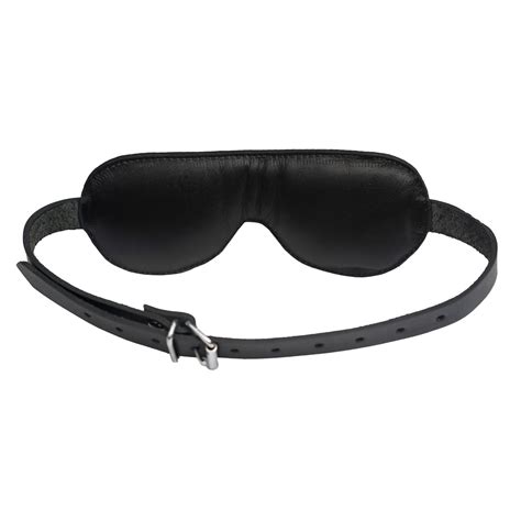 Leather Blindfold Leather Eye Mask Cover BDSM Blindfold Couple BDSM