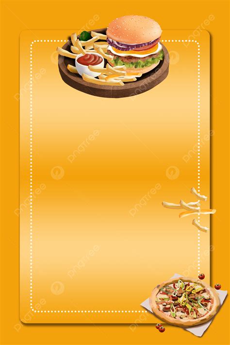 pizza menu background