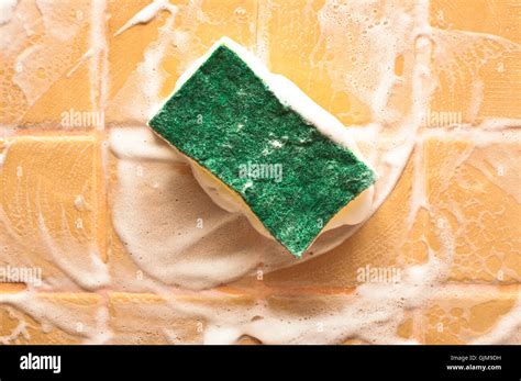 sponge  cleaning stock photo alamy