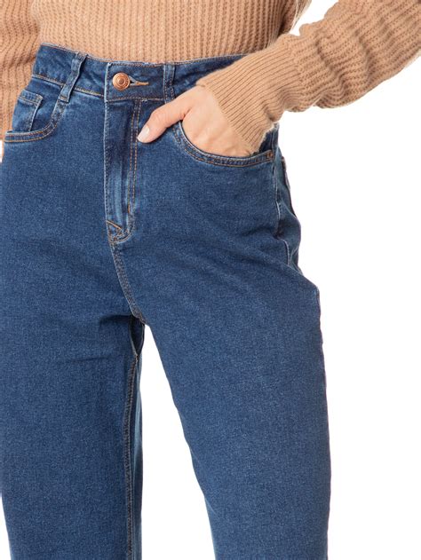 Lez A Lez Calça Jeans - Lez a Lez - Calça Feminina Jeans Com Elastano - Azul