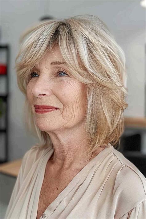 30 Voluminous Hairstyles for Women In Their 60s with Very Thin Hair