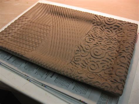 slab clay projects jobspapacom pottery platter ceramics clay pottery
