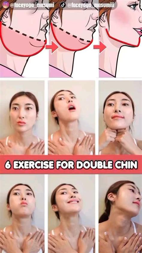 double chin exercise double chin exercises chin exercises face yoga