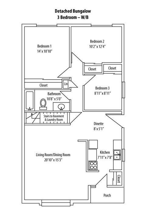 Three Bedroom With Basement - elliotlakehomes.com