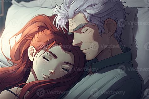 Anime Girl Sleeping In Bed