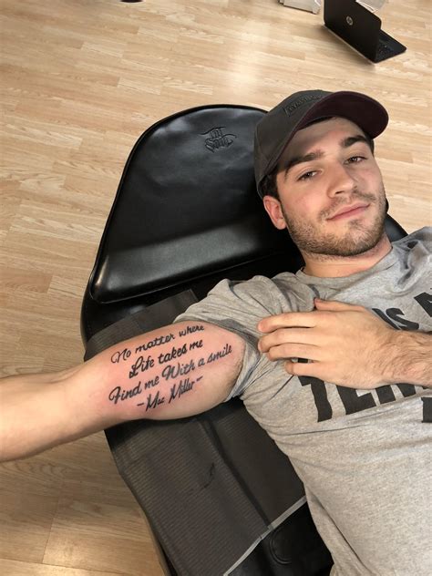 Justin Miller Tattoos