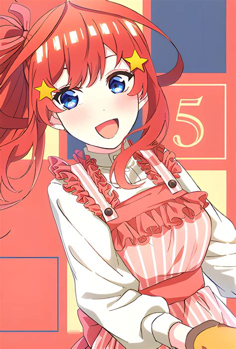 Nakano Itsuki - Go-Toubun no Hanayome - Image by Bibury Animation