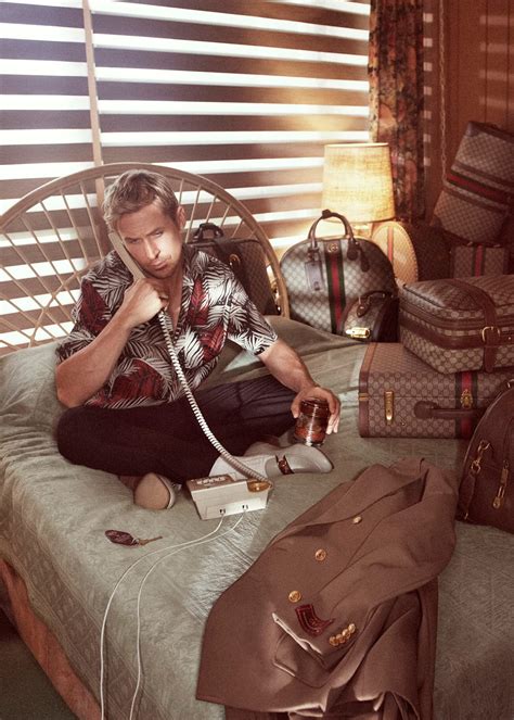Ryan Gosling stars in the Gucci Valigeria advertising campaign - Fashionela