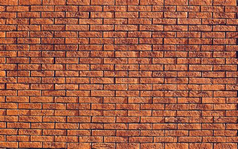 Download Deep Orange Brick Texture Wallpaper | Wallpapers.com