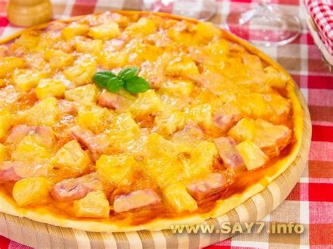 Пицца «Гавайская» | Recipe | Cooking, Food, Recipes