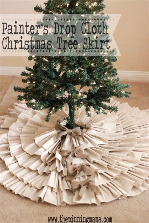 30+ No-Sew Diy Tree Skirts For Your Christmas Tree