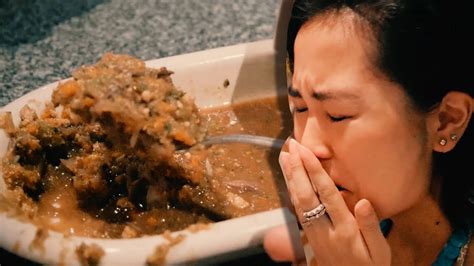 girl eating  poop