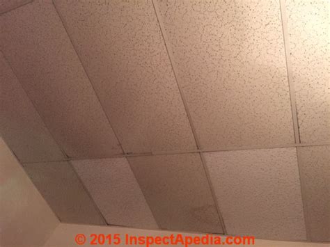 identifying asbestos ceiling tile denishotline