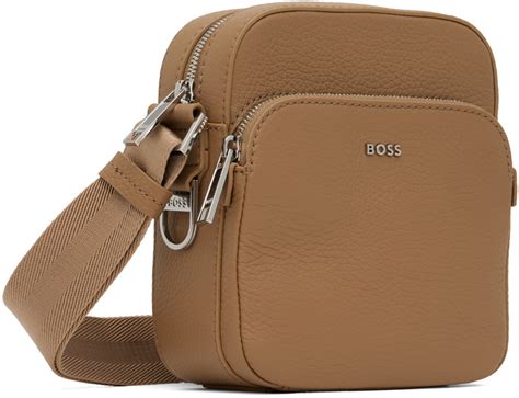 boss tan reporter bag boss