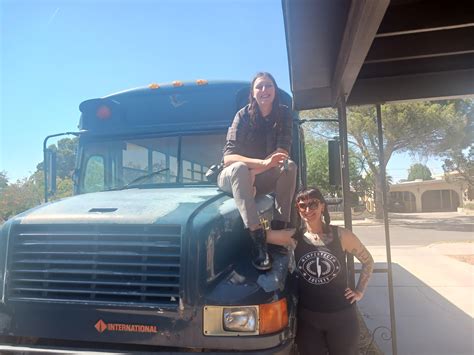 Any other skoolie lesbians here? My gf and I bought a bus last week and