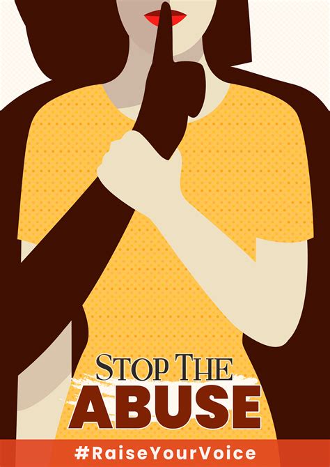 Stop Sexual Abuse Poster on Behance