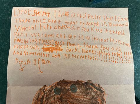 Lexington Humane Society seeks little girl who wrote heartfelt letter