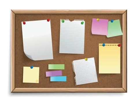 pin board vector art icons  graphics