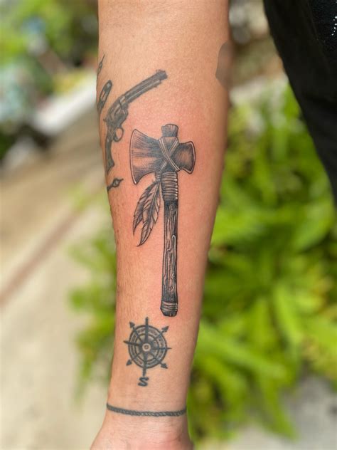 tomahawk tattoo