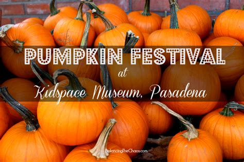 You're Invited to the 21st Annual Kidspace Pumpkin Festival ...