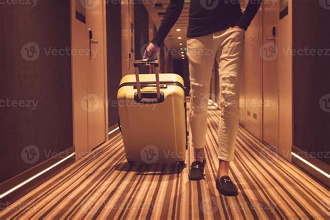 Arriving to hotel. 12663382 Stock Photo at Vecteezy