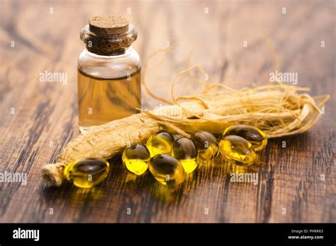 Korean ginseng. Herb, health Stock Photo - Alamy