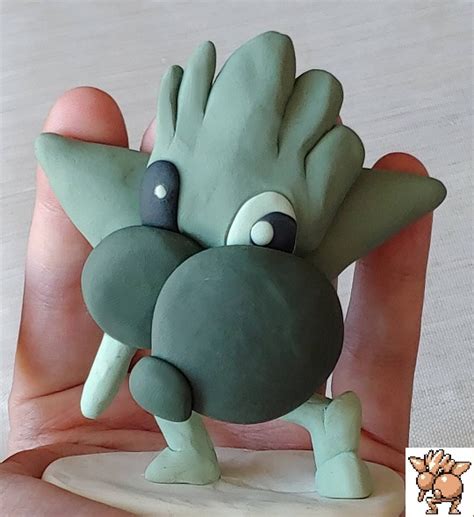 Gen 1 Hitmonchan sprite sculpt by Awasai on DeviantArt