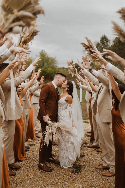 Terracotta suit wedding 60 photos - Astyledwedding.com