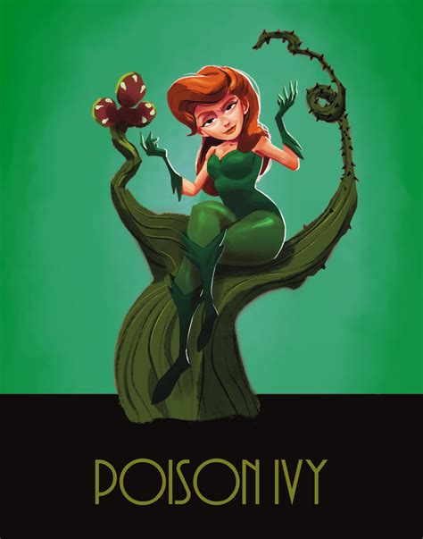 Batman Animated Series Poison Ivy