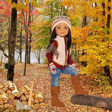Autumn Dawn - A 'True North Dolls of Canada' Limited Edition – Ruby Red